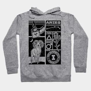 Aries Zodiac Sign Hoodie